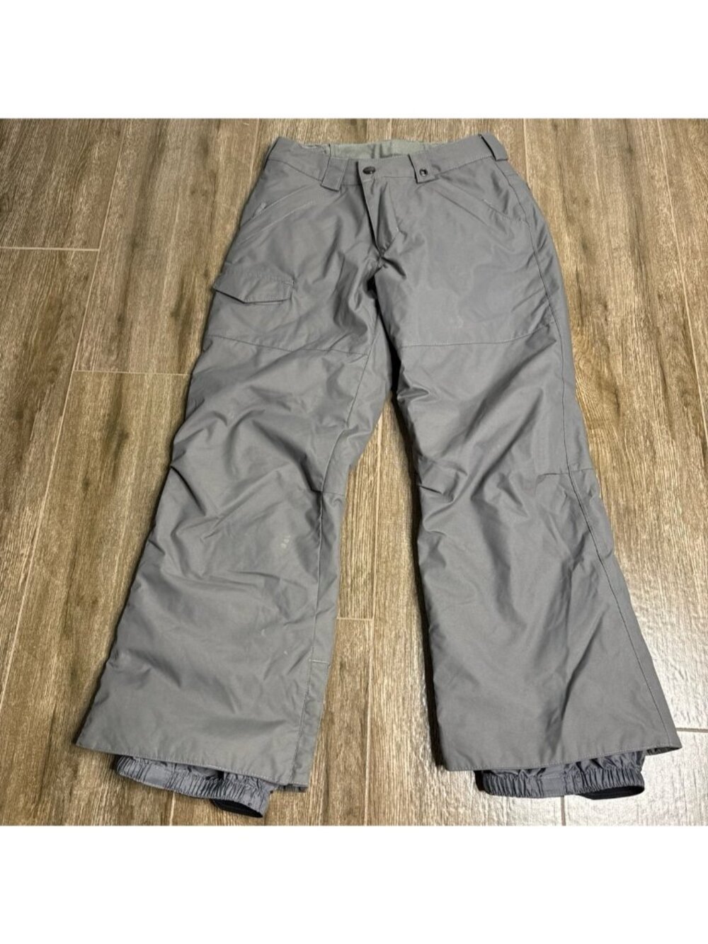 Burton DryRide Snow Pants Kids Medium 10/12 Waterproof Gray